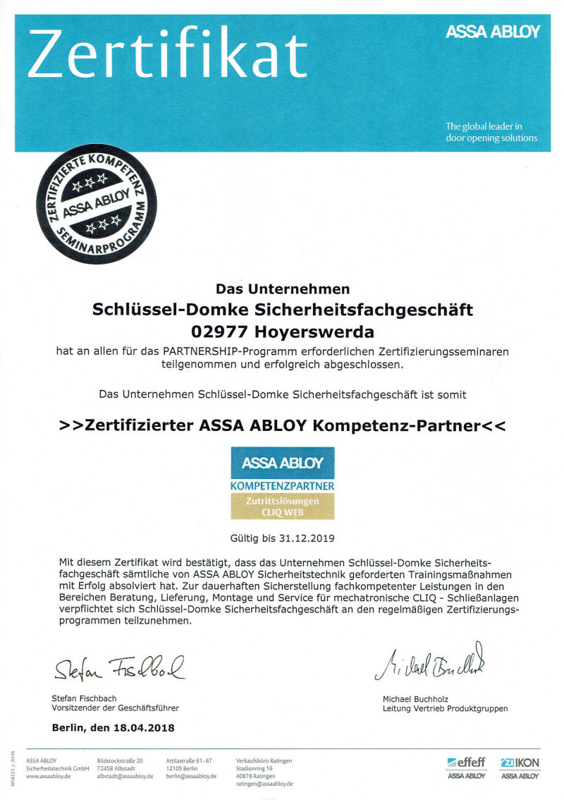 CLIQ WEB ASSA ABLOY